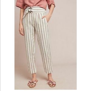 Anthropologie Oasis Linen Pant